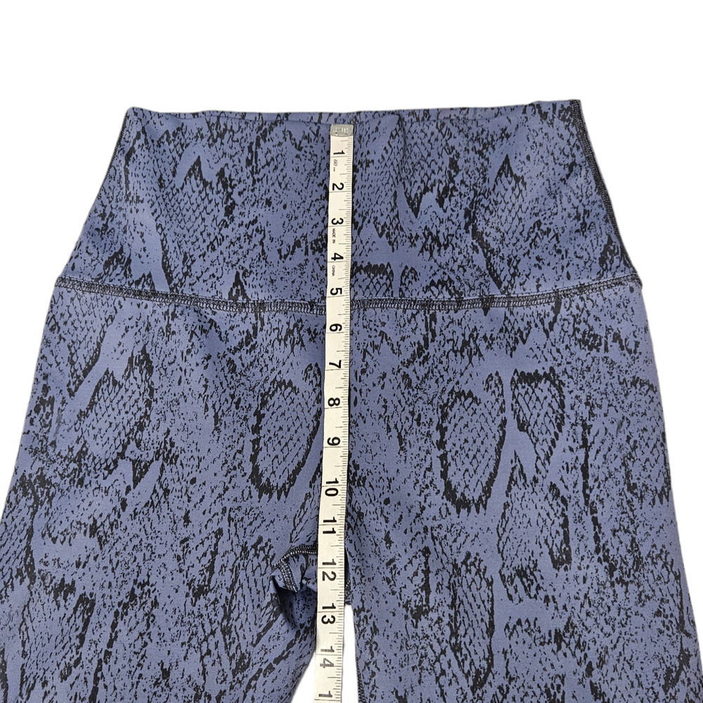 Beyond Yoga X Barre 3 Blue Python Print Leggings - image 6
